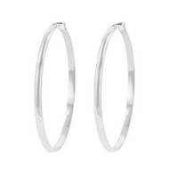 DONNA Flat Hoops
