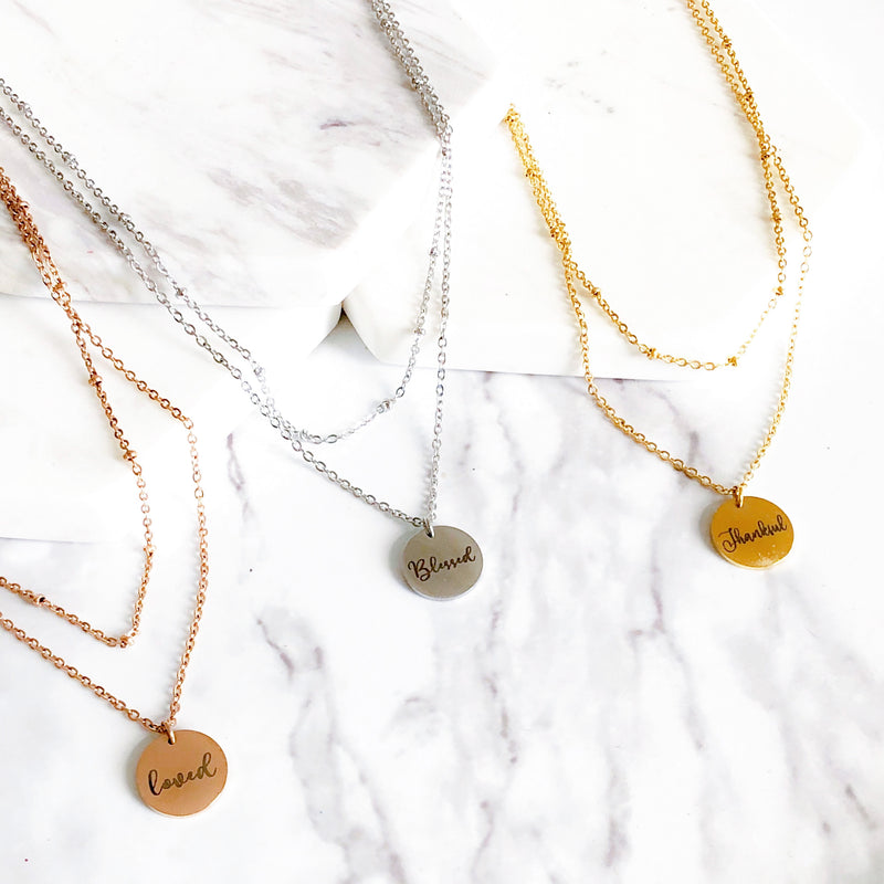 INSPIRATIONAL NECKLACES