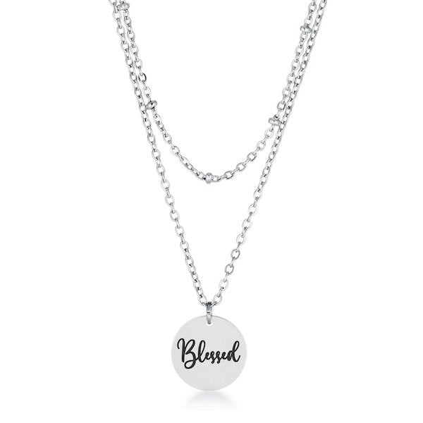 "Blessed" Necklace